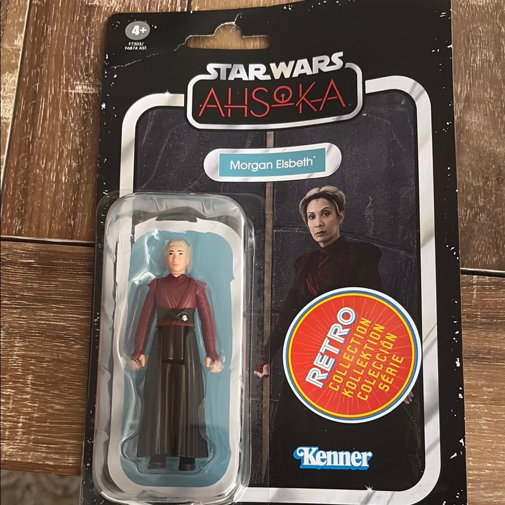 Star Wars Ahsoka Morgan Elsbeth Action Figure - Black, Brown, Red